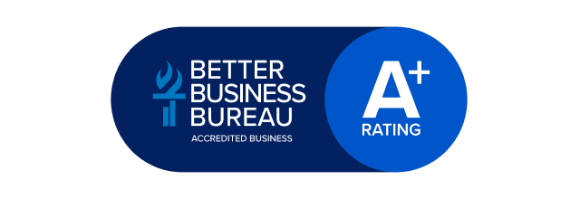 Better Business Bureau A+ rating